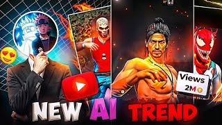 New Trend Viral Ai Shorts Editing Tutorial in Capcut  | Free fire Short Video Editing in Capcut