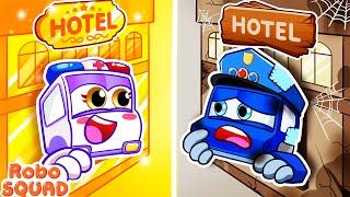 Rich Vs Poor Story | Police Want To Live A Rich Life But....  | RoboSquad Kids Cartoon