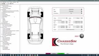 Front Wheel Drive, dynamics and tuning using ChassisSim