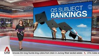 30% of Singapore university courses among world's top 10 in their fields: QS rankings