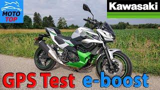 Kawasaki Z7 Hybrid (2024) - GPS Test - ACCELERATION / ROLL ON / TOPSPEED - e-boost comparison