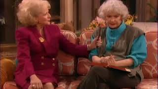 Golden Girls - Rose practices as a TV reporter