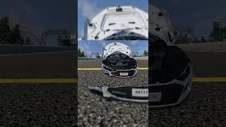 Audi R8 jump test || beamng drive crashes #crash #gaming #games