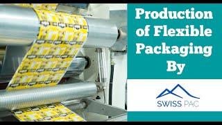 Production of Flexible Packaging, Stand Up Pouches, Coffee Bags, Flat bottom pouches by Swiss Pac