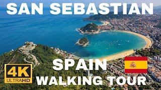 SAN SEBASTIAN DONOSTIA SPAIN WALKING TOUR #españa #spain