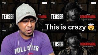 Sorgavaasal - Teaser Reaction | RJ Balaji | Selvaraghavan | M.O.U | Mr Earphones