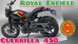 2024 Royal Enfield launches Guerrilla bike 450 in India #trending #automobile #motorcycle #bike