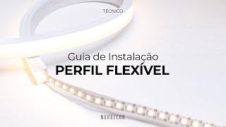 Perfil Flexível de Embutir e Sobrepor | Nordecor Iluminação