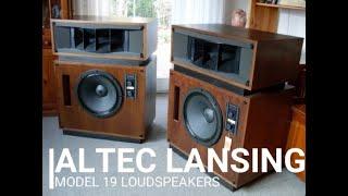 Altec Lansing Model 19 Loudspeakers