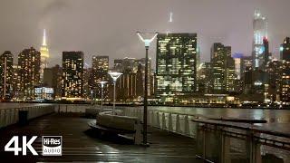 Coca Cola Pier Long Island City Walking Tour New York City 2024 | 4K HDR