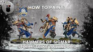 Contrast+ How to Paint: Hammers of Sigmar Stormstrike Palladors