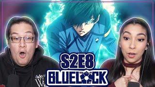 LETS GO RIN!! | BLUE LOCK SEASON 2 EPISODE 8 REACTION