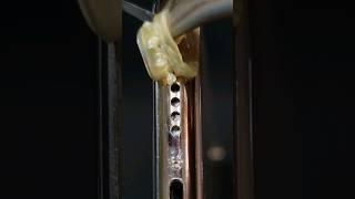 Cleaning iPhone speaker with hot glue   #satisfying #asmr #cleaning