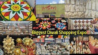 Biggest Diwali Shopping Expo | Utsav Exhibition 2024 | VlogGoals