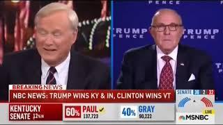 Election Night Coverage:  MSNBC - 2016 - Part One