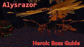 Heroic Alysrazor Guide 10/25 w/ Blender visuals