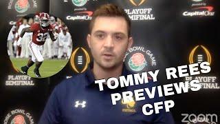 Notre Dame Offensive Coordinator Tommy Rees Talks Alabama Before College Football Playoffs | 12/28