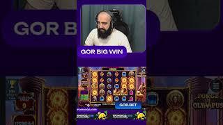 X1050 мега выигрыш в онлайн автомате Forse Of Olympus от Прагматик на канале GorBigWin #roobet