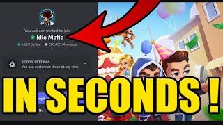 HOW to JOIN IDLE MAFIA DISCORD SERVER PC & MOBILE