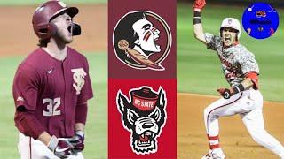 #16 Florida State vs #23 NC State Highlights (Great Series!) | 2021 College Baseball Highlights