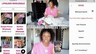 HOW TO START A SUCCESSFUL LIPGLOSS BUSINESS W/ LESS THAN $100 | Boujee Barbiee