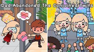 Dad Abandoned The Conjoined Twins | Sad Story | Toca Life World | Toca Boca | Toca Story