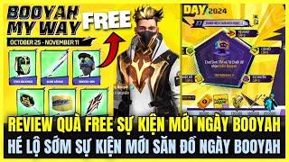 Free Fire| REVIEW QUÀ FREE SỰ KIỆN MỚI NGÀY BOOYAH, HÉ LỘ SỰ KIỆN MỚI SĂN ĐỒ NGÀY BOOYAH VÀ ĐỒ FREE