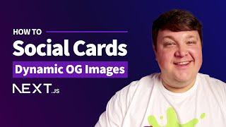 Dynamic Social Card Images in Next.js with Cloudinary