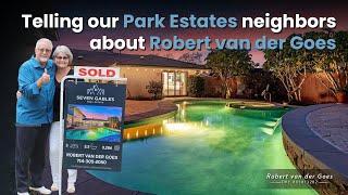 Telling our Park Estates neighbors about Robert van der Goes