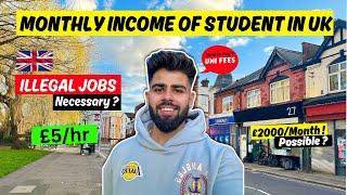 How Much will YOU Earn in UK as a Student | Monthly Income of an International Student in UK 2024