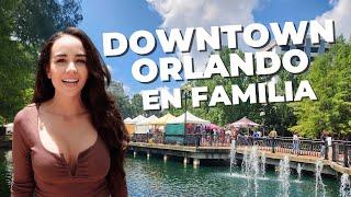 ¿QUÉ HACER en DOWNTOWN ORLANDO?  PARQUE LAKE EOLA  Andreina Russa