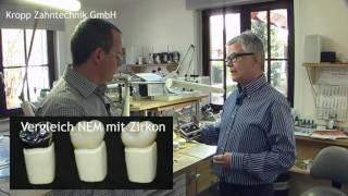 Video Vorteile Zahnersatz aus Zirkon - Interview mit G. Kropp