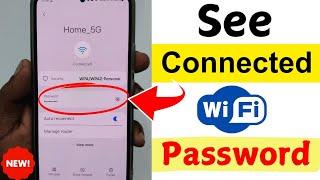 How to See Connected WiFi Password in Mobile Phone 2024