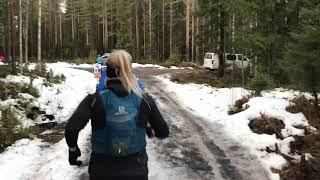 Helmi Pitkäsen kooste Himos Winter Trail 2020 -päiväpoluilta