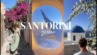 Santorini Greece | TRAVEL VLOG !!! | airbnb in pyrgos & exploring oia !
