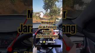 MengukurJarak Pandang Kemudi dari Posisi Tangan #TipsOtomotif #belajarnyetirmobil #stirmobil #mobil