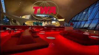 TWA Hotel NYC: Walking from 60's Era Terminal to Present Day Terminal 5