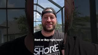 Tampa Bay Real Estate Housing Market - Better to Rent or Buy Right Now? It’s Complicated