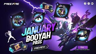 2025 JANUARY BOOYAH PASS  Garena Free Fire