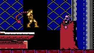 The final battle against Castlevania's Dracula