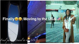 Moving to the USA as a registered nurse// Packing// Emotional goodbye//Travel vlog #travel #vlog