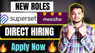 Superset , Meesho , Mthree Big Hirings | OFF Campus Drive | 2025, 2024 Batch Hiring | Fresher Jobs