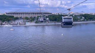 Moscow Cable car 4K