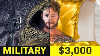 Military Sleep vs $3,000 Sleep