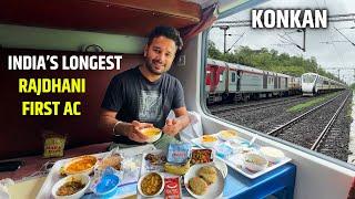 India’s Costliest Rajdhani First Ac Journey in 12431 Thiruvananthapuram to Nizamuddin