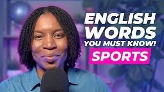 TOPICAL ENGLISH VOCABULARY | ENGLISH WORDS ABOUT SPORTS