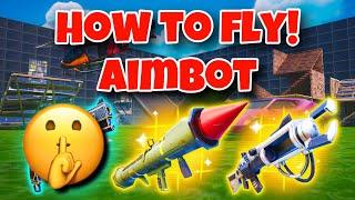 Fortnite 1v1 With Every Gun AimBot and How to Fly(NEW CODES)!