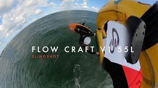 Slingshot Flow Craft V1 55L Wing Board Test 2024