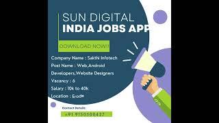 Sakthi Infotech Job Vacancy - Sun Digital India Jobs