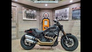 2022 Harley-Davidson Softail Fat Bob FXFBS-Vivid Black.